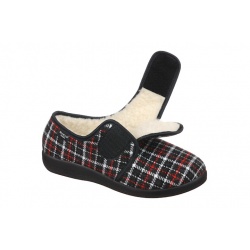 Pantofi de casa, imblaniti, pentru femei, Mjartan 851-K40 reglabili cu arici
