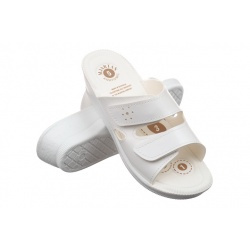Papuci ortopedici femei Mjartan 2814 P03W albi Papuci ortopedici femei Mjartan 2814 P03W albi