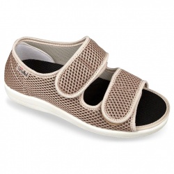 sandale confort, calapod lat bej femei, OrtoMed® 513-T22