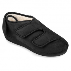 ghete imblanite, reglabile, unisex, OrtoMed® 8051-T44 negru