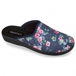 saboti de casa, dama, blu jeans, Mjartan® 607-LC74-L27