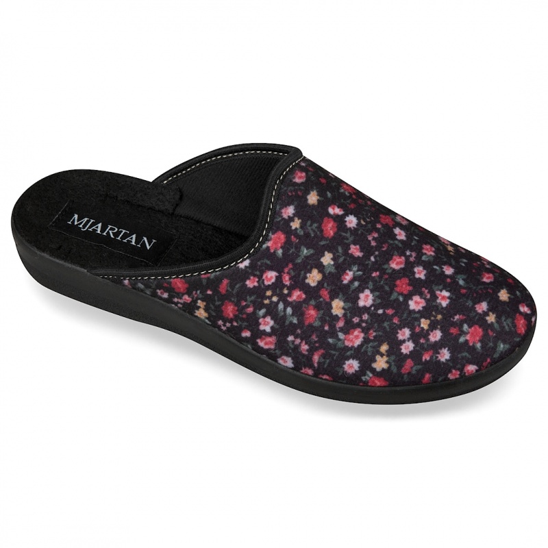 saboti de casa, confortabili, dama, Mjartan® 607-LA86 multicolori