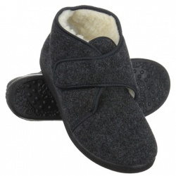 ghete de casa, calapod lat, imblanite, antracit, Mjartan® 816-B02