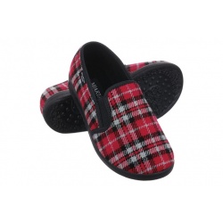 Pantofi de casa, pentru femei, Mjartan 623-K18 carouri