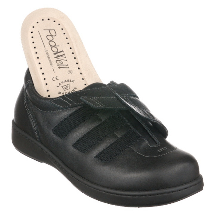 Pantofi pentru diabetici piele naturala PodoWell Aquitaine